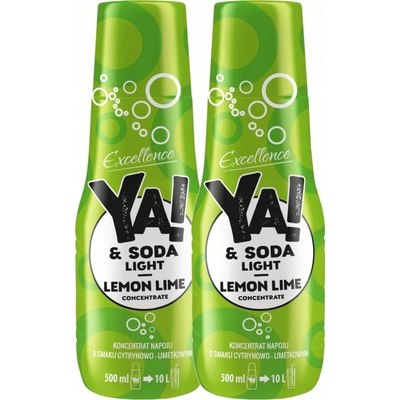 Ya!&Soda Citron Limetka light bez cukru 2 x 0,5 l