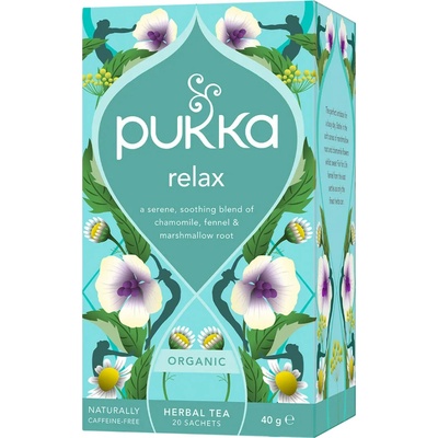 Pukka BIO Relax porcovaný čaj 20 x 2 g