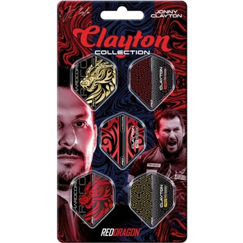 Red Dragon Jonny Clayton - Collection Card - X0800