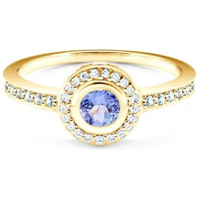 SAVICKI Пръстен Blue Lagoon: злато, танзанит