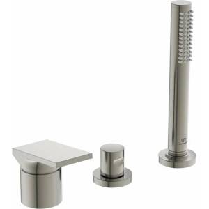 Ideal Standard Atelier Extra Silver Storm смесител за вана и душ с 3 елемента (BD517GN)
