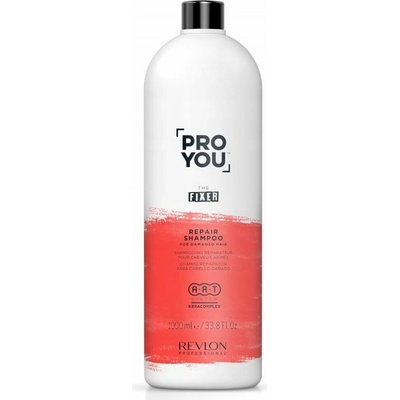 Revlon Professional ProYou The Fixer repair shampoo hloubkově čisticí šampon pro poškozené vlasy 1000 ml