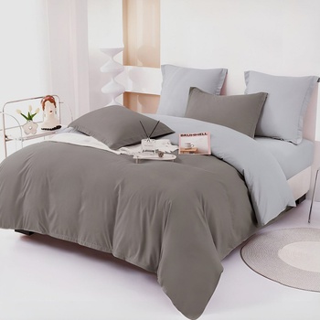 EmonaMall Двулицево спално бельо EmonaMall, 6 части - Модел S18569 (S18569-1000h3-E-6)