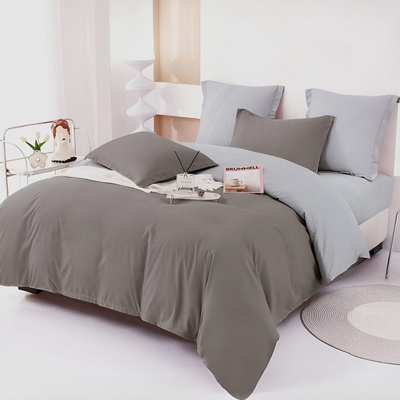 EmonaMall Двулицево спално бельо EmonaMall, 6 части - Модел S18569 (S18569-1000h3-E-6)