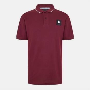Money Блуза с яка Money Men's Short-Sleeve Polo Shirt - Red