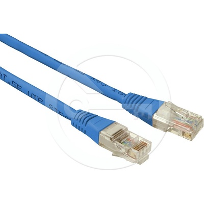 Solarix C5E-155BU-3MB CAT5E UTP PVC, 3m, modrý