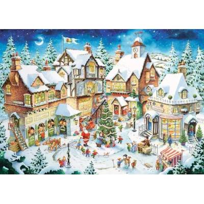 Ravensburger - Puzzle Christmas Village Limited Edition - 1 000 piese
