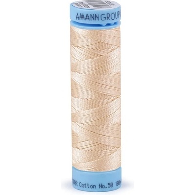 Bavlněné nitě 100 m Etiketní č.50 Triana Amann 0260 Dusky Citron