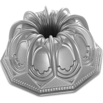 Nordic Ware Forma na bábovku Cathedral silver 2,13 l
