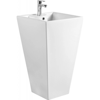 Mexen Pia самостоятелна мивка 47 x 47 см, бяла - 26104700 (26104700)