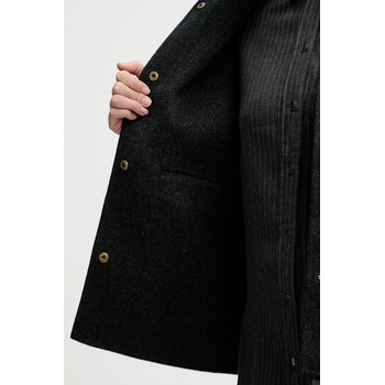 Sessun Яке с вълна Sessun в сиво преходен модел с уголемена кройка 25112006 (25112006)