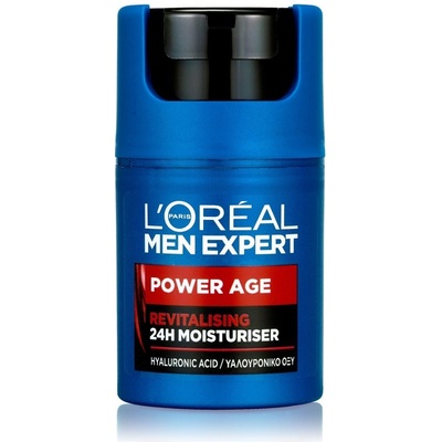 L'Oréal Paris Men Expert Power Age Revitalizační 24h hydratační krém 50 ml – Zbozi.Blesk.cz