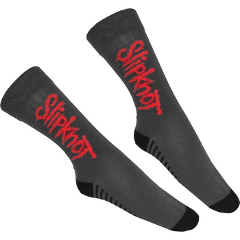 ROCK OFF чорапи Slipknot - Logo Vertical - GREY - ROCK OFF - SKSCK12MG