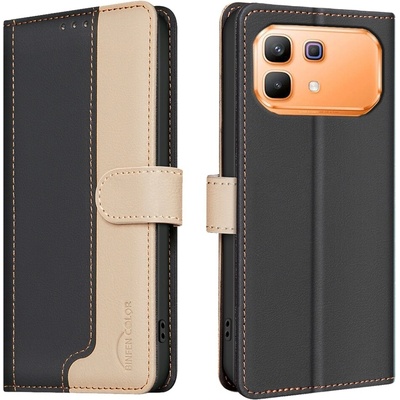 BNF DUO knížkové pouzdro na Infinix Note 60 5G/Note 60 Pro 5G - černé