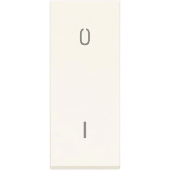 Vimar 30016. B Двуполюсен ключ Linea, 2P 20 AX 250 V~ 1М, опц. подсветка, White, (VM30016.B)