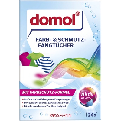 Domol Ubrousky do pračky Protect Color 24 ks