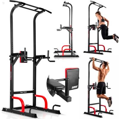 Neo-Sport 130200 Volně stojící multifunkční hrazda Apex Tower, nosnost 150 kg