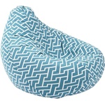 Pufrelax Пуф круша 320л. , Nirvana Grande, Zippity Turquoise, Перящ се калъф, Пълнеж от Полистиролни перли, Гама Premium