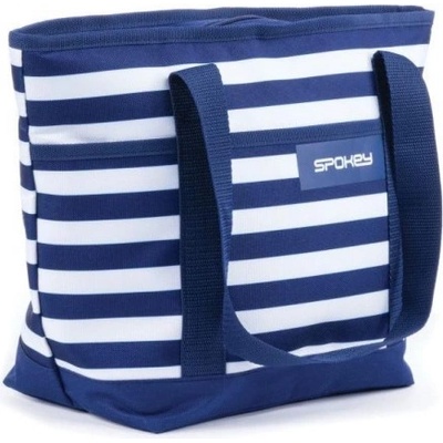 Spokey ACAPULCO Termo taška malá, pruhy, 39x15x27 cm