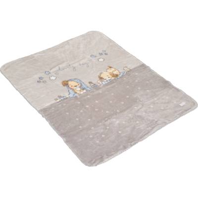 Cangaroo Одеяло 110/140 Softy Lovely day сив (111867)