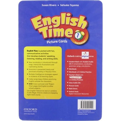 English Time 2nd Edition 1 Picture Cards Kampa, K. Vilina, Ch.