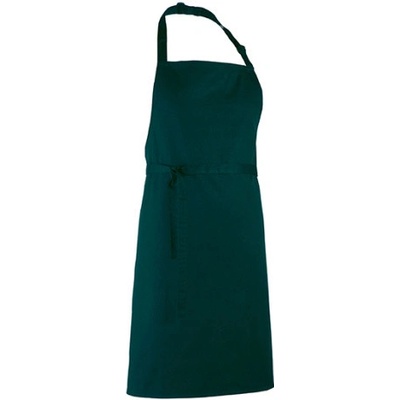 Premier Workwear Klasická zástera za krk PR150 Peacock Pantone 7477 72 x 86 cm