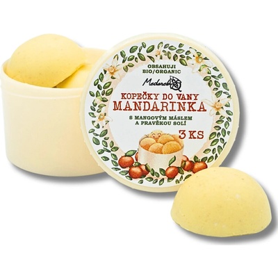 Medarek Kopečky do vany – mandarinka 3 ks