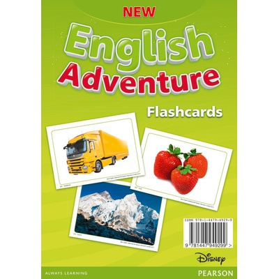 New English Adventure Level 1 Flashcards obrázkové karty