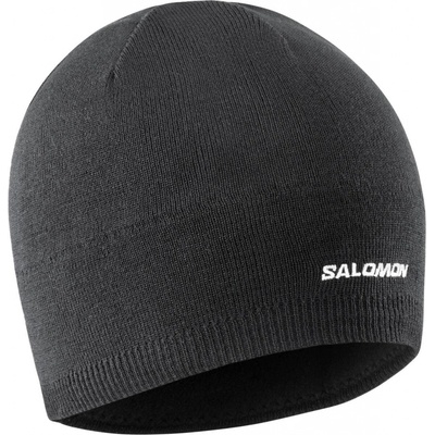 Salomon Beanie deep black