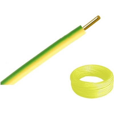 NKT CY H07V-U 1,5mm² zelenožlutý 1 m