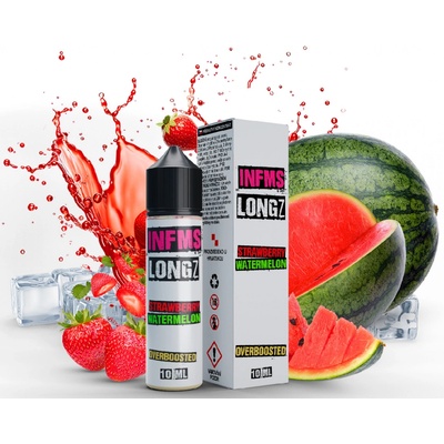 Infamous LongZ Shake & Vape Strawberry Watermelon 10 ml – Hledejceny.cz