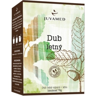 Juvamed bylinný čaj DUB LETNÝ KÔRA sypaný 70 g