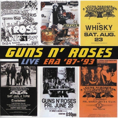 GUNS N'ROSES: LIVE ERA '87-'93 CD