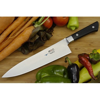 MAC Професионален нож одобрен от водещи кулинарни институти Mac mighty TH-85, острие 22см (MBK-85)