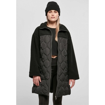 Urban Classics Ladies Sherpa Quilted coat black