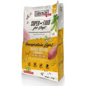 MAC's MONO Light Senior Adult GRAIN FREE - суха храна за кучета с наднормено тегло или застаряващи с пуешко месо 3 кг - Германия - 90542