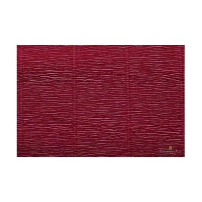 CARTOTECNICA ROSSI S.R.L. Krepový papír role 50cm x 2,5m bordeaux 588