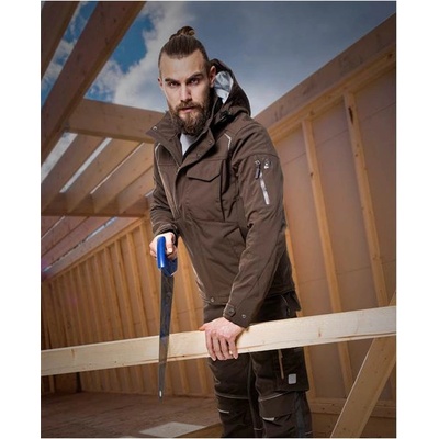 Ardon H9741 R8ED PÁNSKA softshellová NEPREMOKAVÁ bunda HNEDÁ