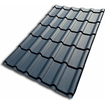 Blachotrapez Diament Eco Plus 0,5 x 1200 x 1900 mm Pladur Wrinkle MAT antracit 1 ks
