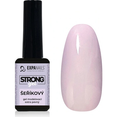Expa Nails silný modelovací gél Lilac s trblietkami 11ml