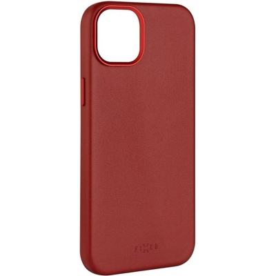 FIXED MagLeather s podporou MagSafe Apple iPhone 15 červené FIXLM-1200-RD