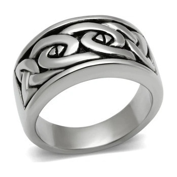 Šperky4U Pánský ocelový prsten OPR1927