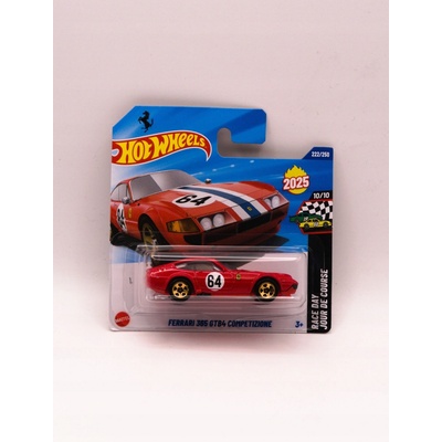 Mattel Hot Wheels Race Day Jour De Course Ferrari 365 GTB4 Competizione červené