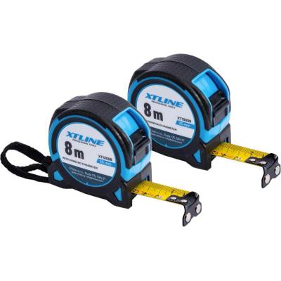 XTline XT13008 metr svinovací s magnetem 8m x 25mm