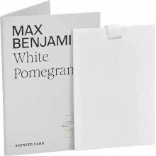 Max Benjamin Classic vonná karta White Pomegranate