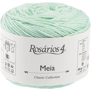 Rosários 4 Meia 18 Water Green Плетива прежда (7081601801)