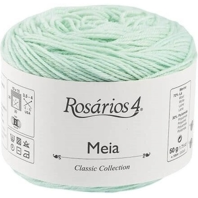 Rosários 4 Meia 18 Water Green Плетива прежда (7081601801)