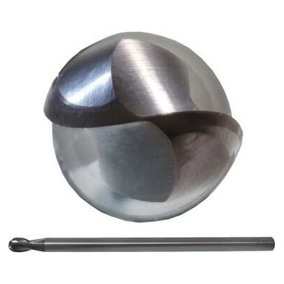 NÁSTROJE CZ Fréza 8-140/14mm, 2břity, stopka 8mm, R4, kopírovací rádiusová, extra dlouhá - CZTK-6215-080-BN-HA