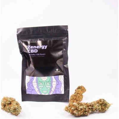 Cannapio Zenergy Indoor CBD Květy do 1% THC 500g