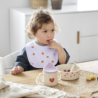 Spoon Set PP/Cellulose Happy Fruits lemon